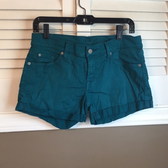 women's 7 inch inseam denim shorts